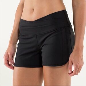 Lululemon Astro Short‎ Black Sz 8